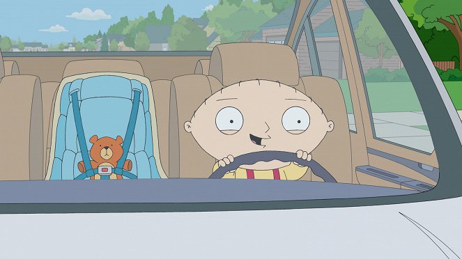 Family Guy - Stewie elköti Brian autóját - Filmfotók