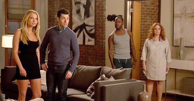 New Girl - Exes - Photos - Malea Rose, Max Greenfield, Lamorne Morris, Jessica Chaffin