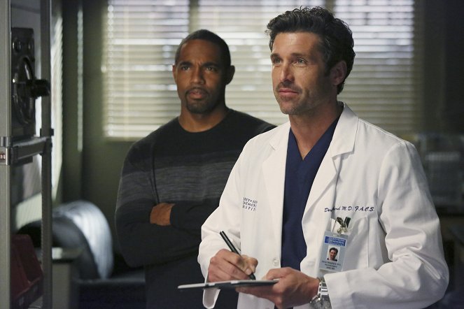 Grey's Anatomy - Season 10 - Thriller - Photos - Jason George, Patrick Dempsey