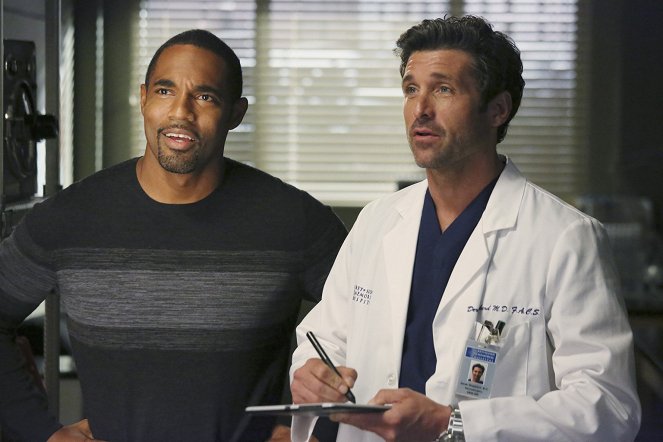 Grey's Anatomy - Season 10 - Thriller - Photos - Jason George, Patrick Dempsey