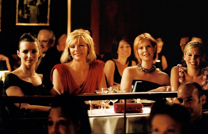 Sex v meste - I Love a Charade - Z filmu - Kristin Davis, Kim Cattrall, Cynthia Nixon, Sarah Jessica Parker