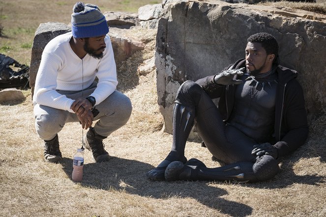 Black Panther - De filmagens - Ryan Coogler, Chadwick Boseman