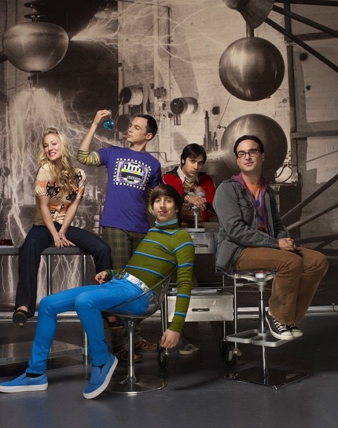 The Big Bang Theory - Promoción - Kaley Cuoco, Jim Parsons, Simon Helberg, Kunal Nayyar, Johnny Galecki