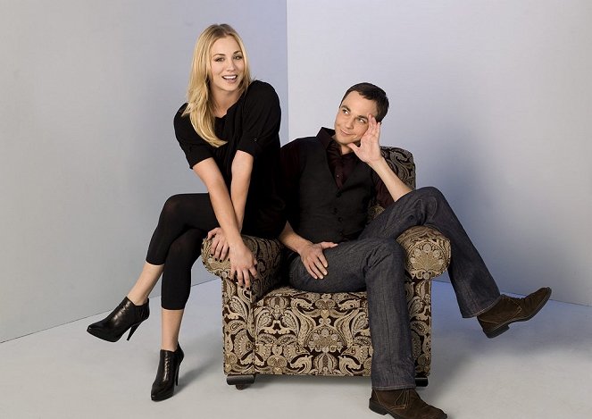 The Big Bang Theory - Werbefoto - Kaley Cuoco, Jim Parsons