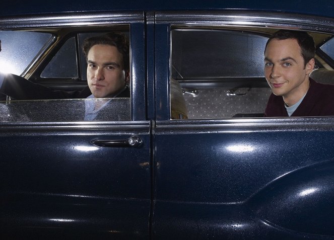 Agymenők - Promóció fotók - Johnny Galecki, Jim Parsons