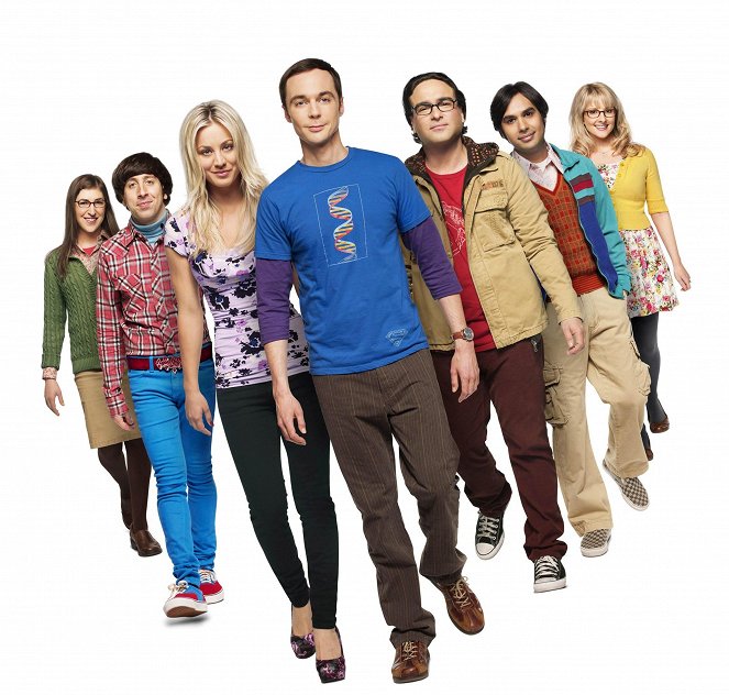 The Big Bang Theory - Promoción - Mayim Bialik, Simon Helberg, Kaley Cuoco, Jim Parsons, Johnny Galecki, Kunal Nayyar, Melissa Rauch