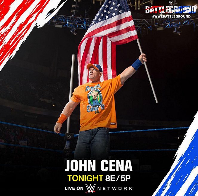 WWE Battleground - Werbefoto - John Cena