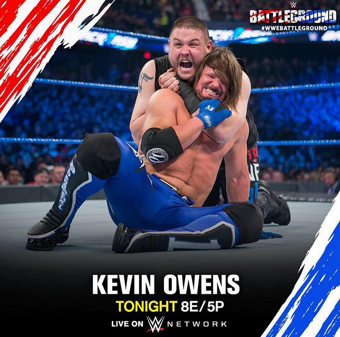 WWE Battleground - Werbefoto - Kevin Steen, Allen Jones