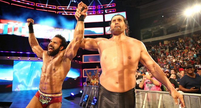 WWE Battleground - Filmfotos - Yuvraj Dhesi, Dalip Singh