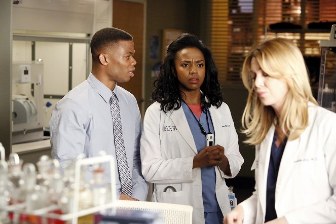 Grey's Anatomy - Season 10 - We Gotta Get Out of This Place - Photos - Paul James, Jerrika Hinton