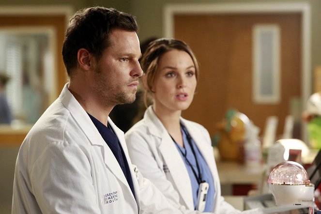 Grey's Anatomy - Season 10 - Throwing It All Away - Photos - Justin Chambers, Camilla Luddington