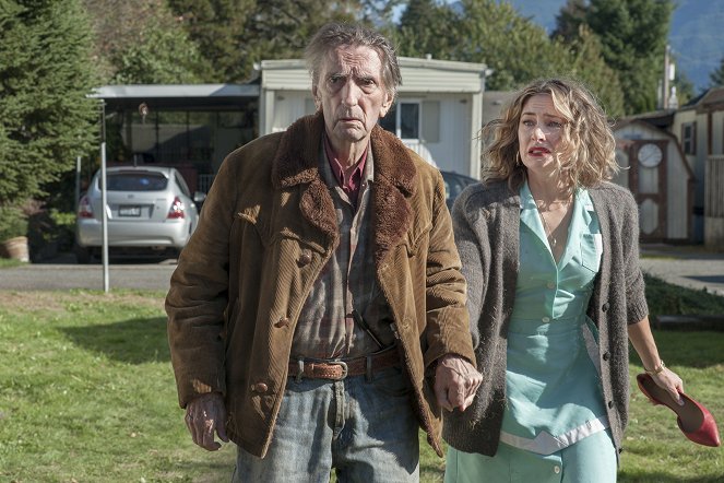 Twin Peaks - Episode 11 - Filmfotos - Harry Dean Stanton, Mädchen Amick