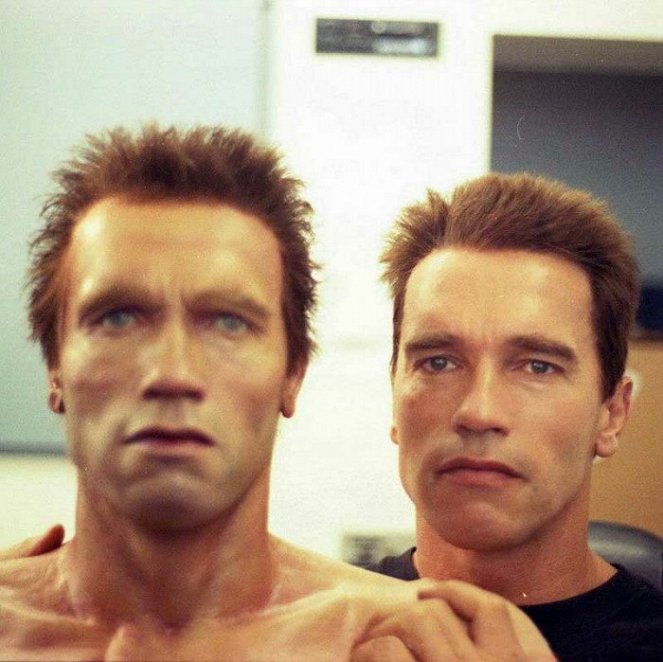 Terminator 2: El juicio final - Del rodaje - Arnold Schwarzenegger