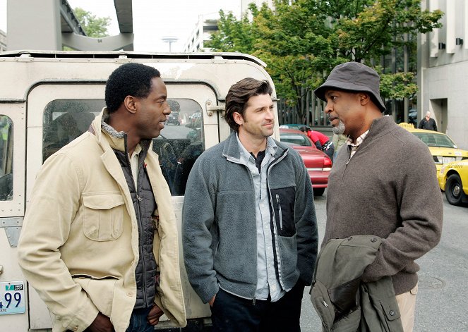 Grey's Anatomy - Where the Boys Are - Van film - Isaiah Washington, Patrick Dempsey, James Pickens Jr.