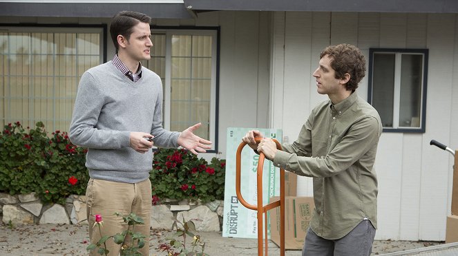 Silicon Valley - Espace serveur - Film - Zach Woods, Thomas Middleditch