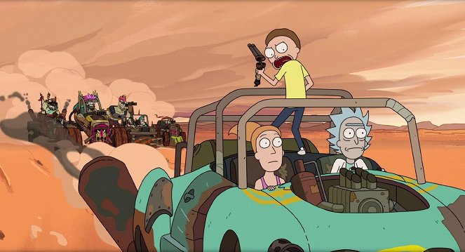 Rick a Morty - Rickmancing the Stone - Z filmu