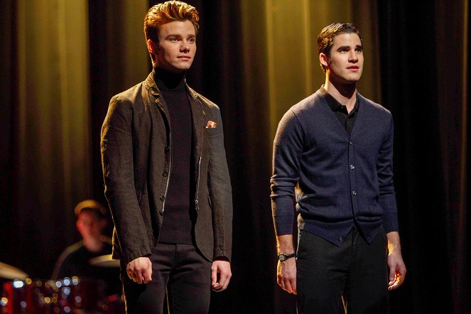 Glee - Season 4 - Rozstania - Z filmu - Chris Colfer, Darren Criss