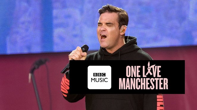 One Love Manchester - Werbefoto - Robbie Williams