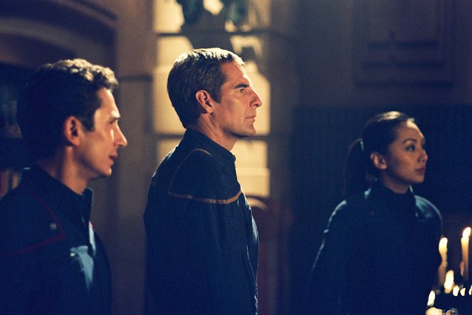 Star Trek: Enterprise - A száműzött - Filmfotók - Dominic Keating, Scott Bakula, Linda Park