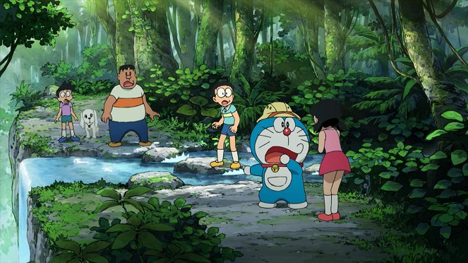 Eiga Doraemon: Šin Nobita no daimakjó – Peko to gonin no tankentai - Z filmu