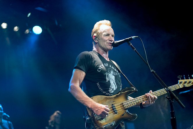 Sting en concert à l'Olympia de Paris - Van film - Sting