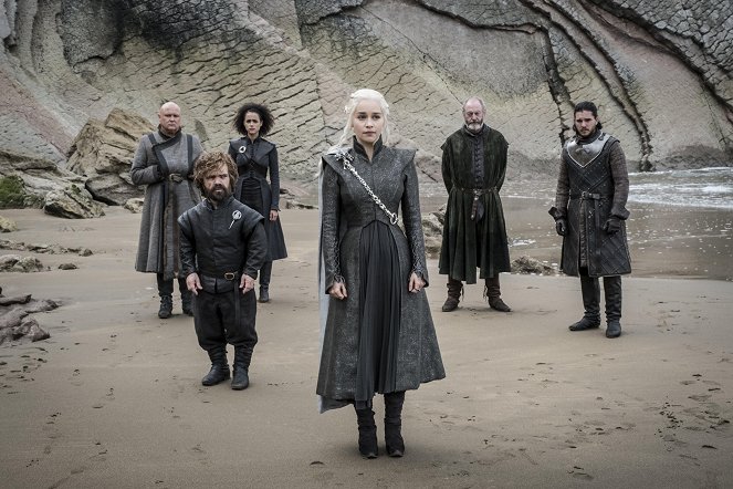 Game of Thrones - Season 7 - Van film - Conleth Hill, Peter Dinklage, Nathalie Emmanuel, Emilia Clarke, Liam Cunningham, Kit Harington