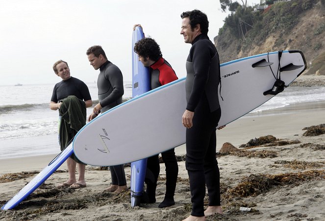Numb3rs - Charlie Don't Surf - Photos - Peter MacNicol, Dylan Bruno, David Krumholtz, Rob Morrow