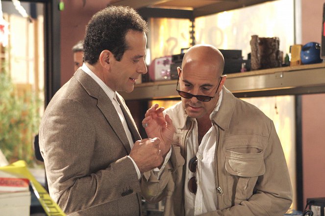 Monk - Mr. Monk and the Actor - Photos - Tony Shalhoub, Stanley Tucci