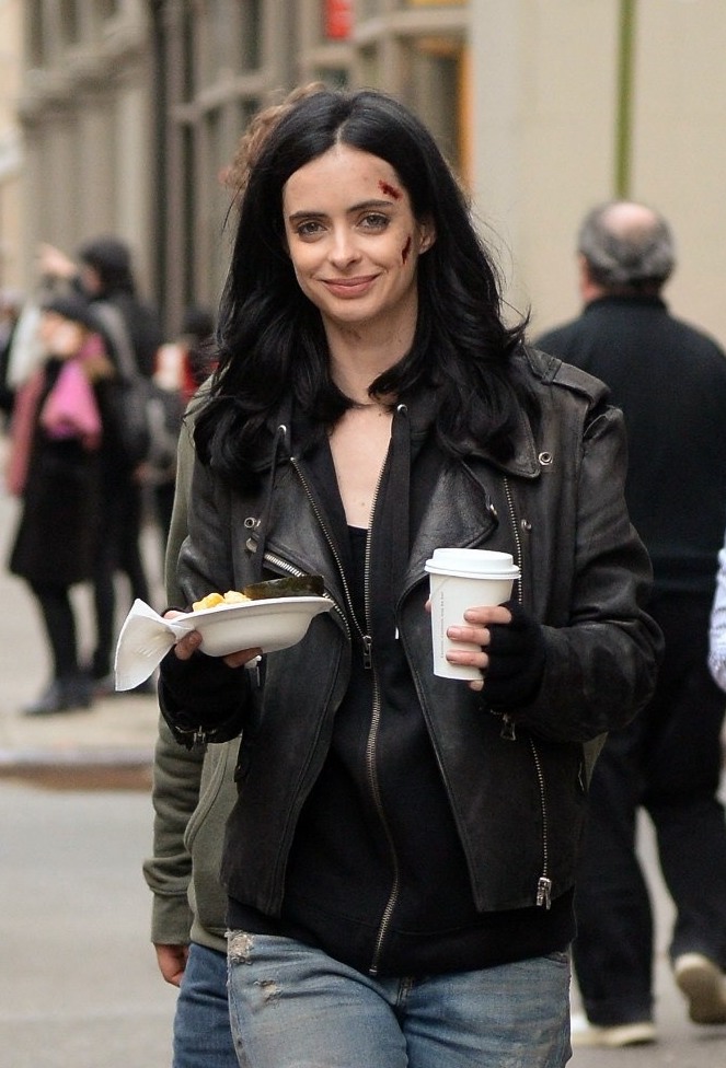 Marvel's Jessica Jones - Tournage - Krysten Ritter