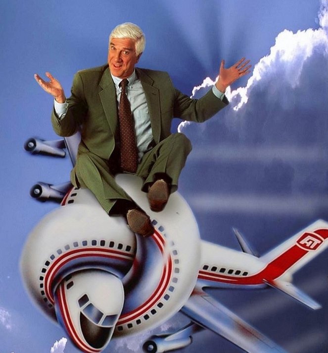 Die unglaubliche Reise in einem verrückten Flugzeug - Werbefoto - Leslie Nielsen