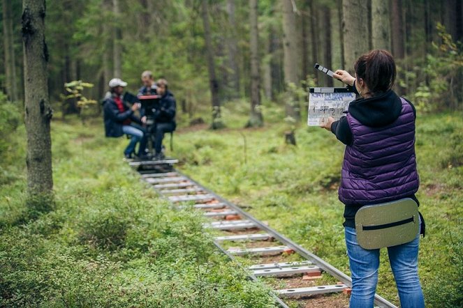 Pogoňa za tremja zajcami - De filmagens