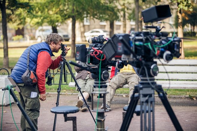 Pogoňa za tremja zajcami - De filmagens - Stepan Kovalenko