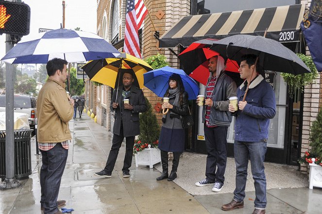 New Girl - Season 4 - Oregon - Photos - Jake Johnson, Lamorne Morris, Hannah Simone, Damon Wayans Jr., Max Greenfield