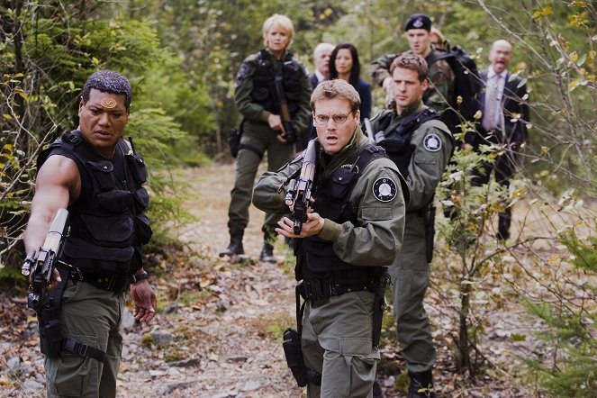 Stargate SG-1 - Season 9 - The Scourge - Photos - Christopher Judge, Michael Shanks, Ben Browder
