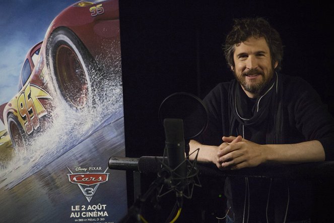 Cars 3 - Del rodaje - Guillaume Canet
