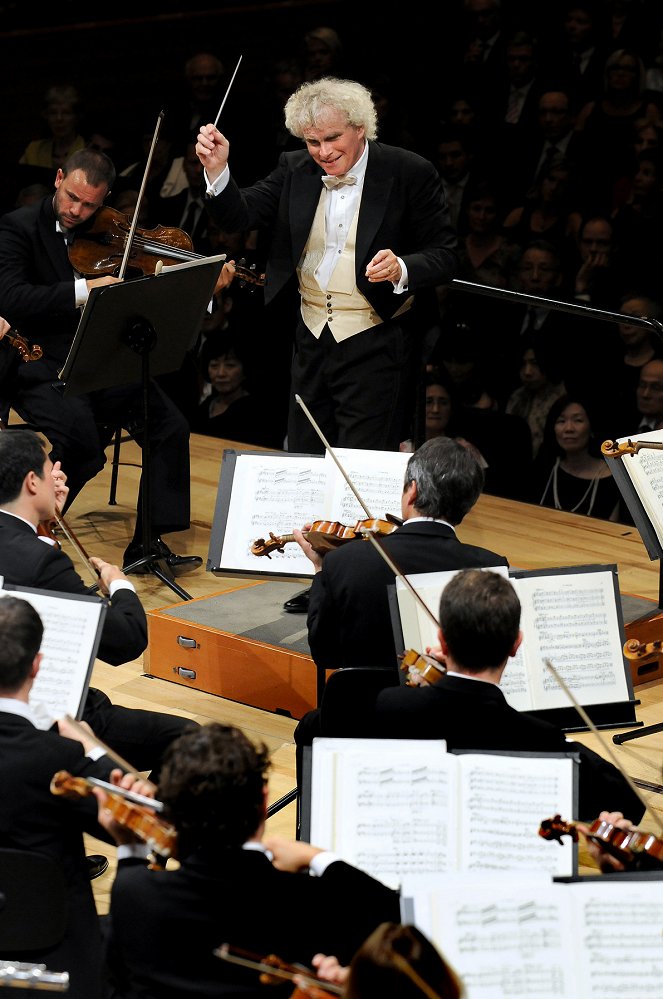 Die Berliner Philharmoniker und Sir Simon Rattle - Lucerne Festival 2012 - Van film - Simon Rattle