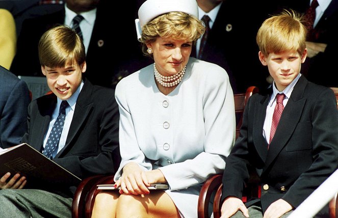 Diana - a tragédia nyomában - Filmfotók - Vilmos walesi herceg, Diána walesi hercegné, Henrik sussexi herceg