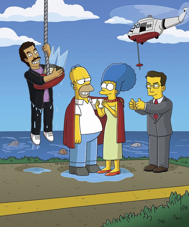 Les Simpson - Season 19 - Privé de jet privé - Film