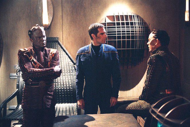 Star Trek: Enterprise - Season 3 - The Council - Photos - Tucker Smallwood, Scott Bakula
