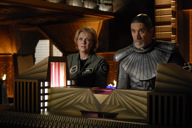 Stargate SG-1 - Season 10 - Flesh and Blood - De la película - Amanda Tapping, Tony Amendola