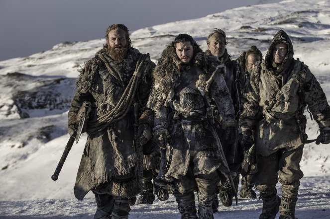 Game of Thrones - Season 7 - Beyond the Wall - Photos - Kristofer Hivju, Kit Harington, Iain Glen, Joe Dempsie