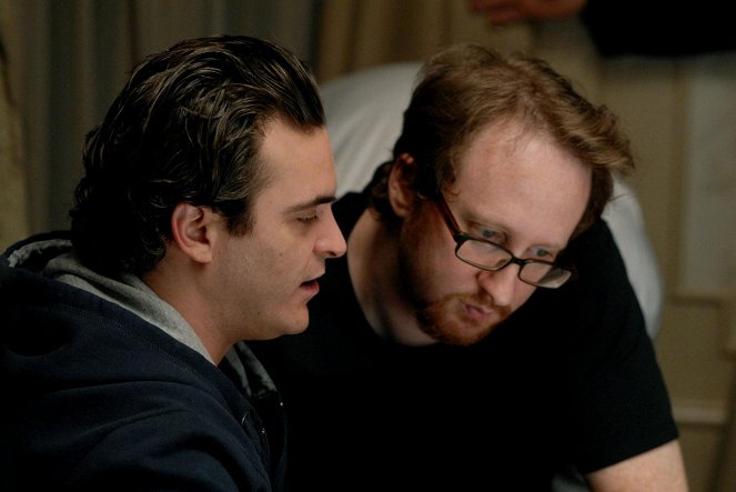 Nós Controlamos a Noite - De filmagens - Joaquin Phoenix, James Gray