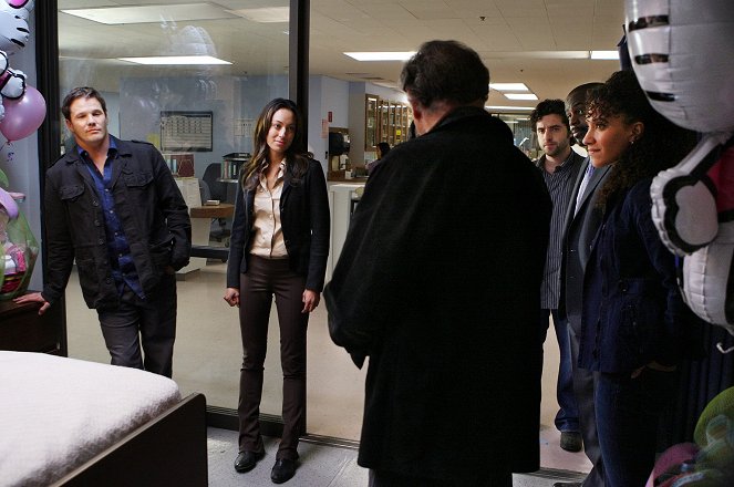 Numb3rs - The Fifth Man - De la película - Dylan Bruno, Aya Sumika, David Krumholtz, Alimi Ballard, Sophina Brown