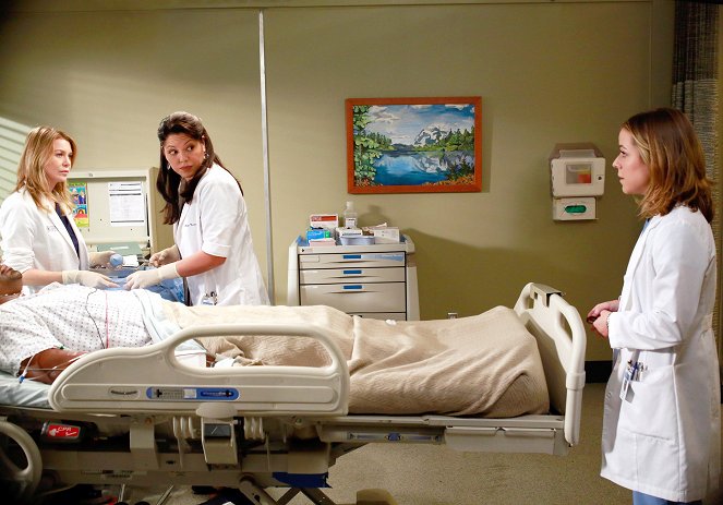 Grey's Anatomy - Love Turns You Upside Down - Van film - Ellen Pompeo, Sara Ramirez, Tina Majorino
