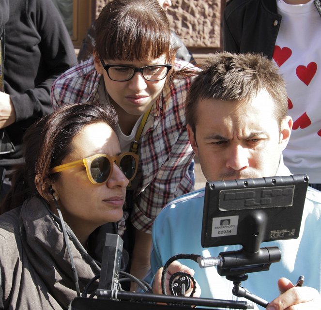 De l'amour - Tournage - Anna Melikyan, Yuliya Snigir, Fyodor Lyass