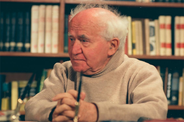 בן גוריון, אפילוג - Werbefoto - David Ben-Gurion