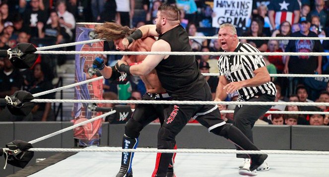 WWE SummerSlam - Photos - Allen Jones, Kevin Steen, Shane McMahon