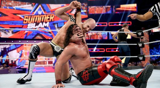 WWE SummerSlam - Photos - Claudio Castagnoli, Colby Lopez