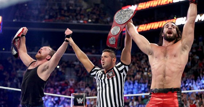 WWE SummerSlam - Photos - Jonathan Good, Colby Lopez