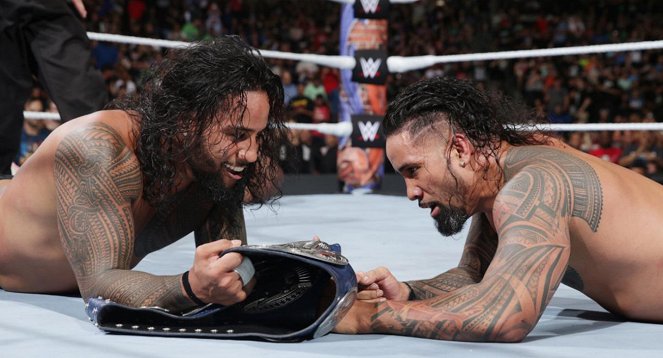 WWE SummerSlam - Filmfotos - Jonathan Solofa Fatu, Joshua Samuel Fatu